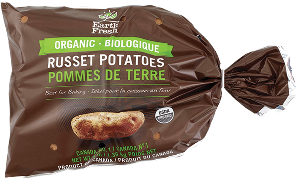 Organic Russet Potatoes EarthFresh