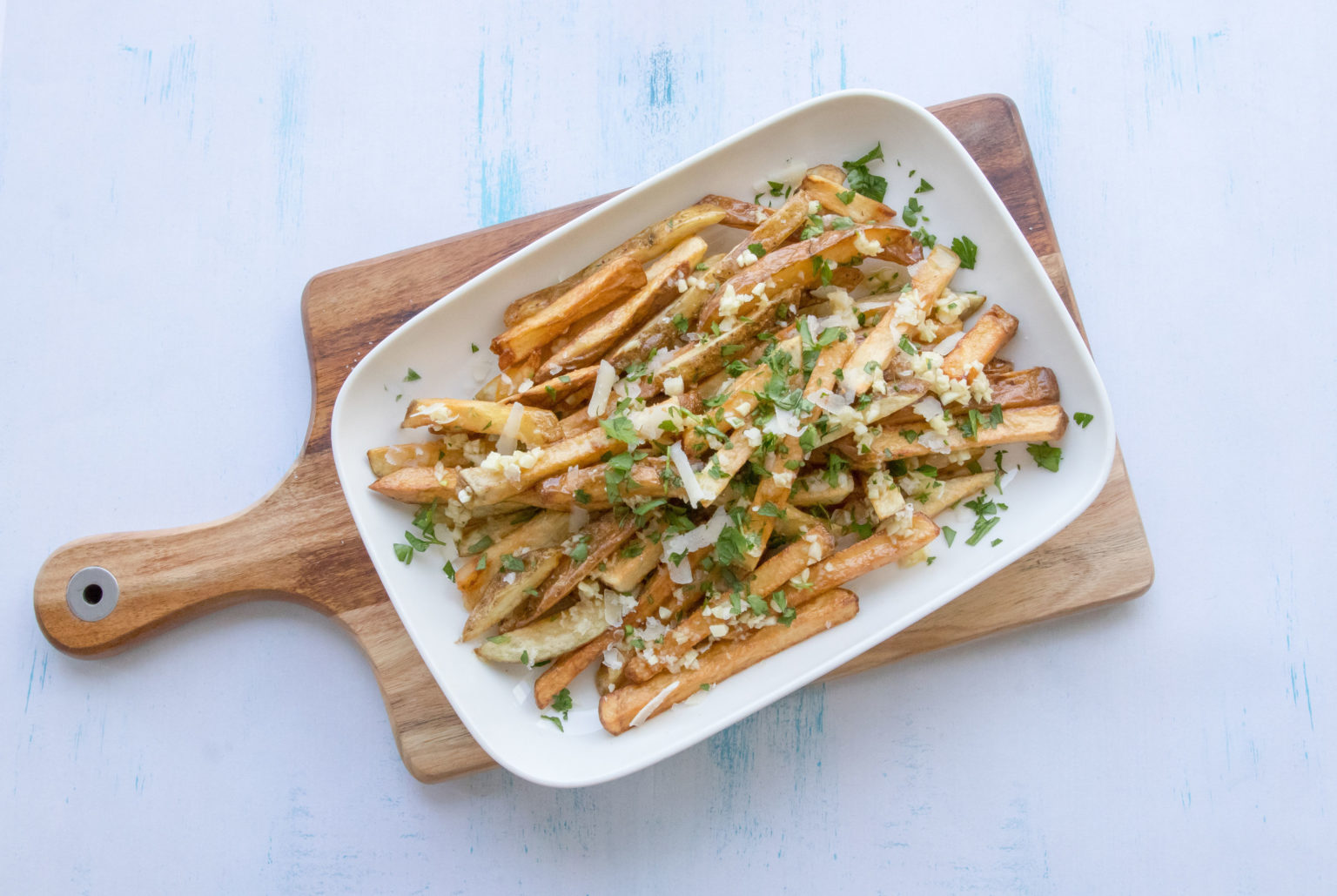 Garlic Parmesan Fries EarthFresh Recipe
