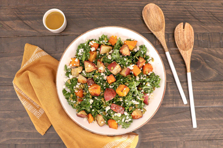 Harvest Potato Salad with feta