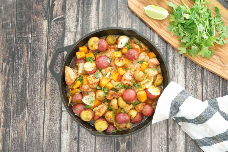 One-Pan Chili Lime Chicken and Potatoes