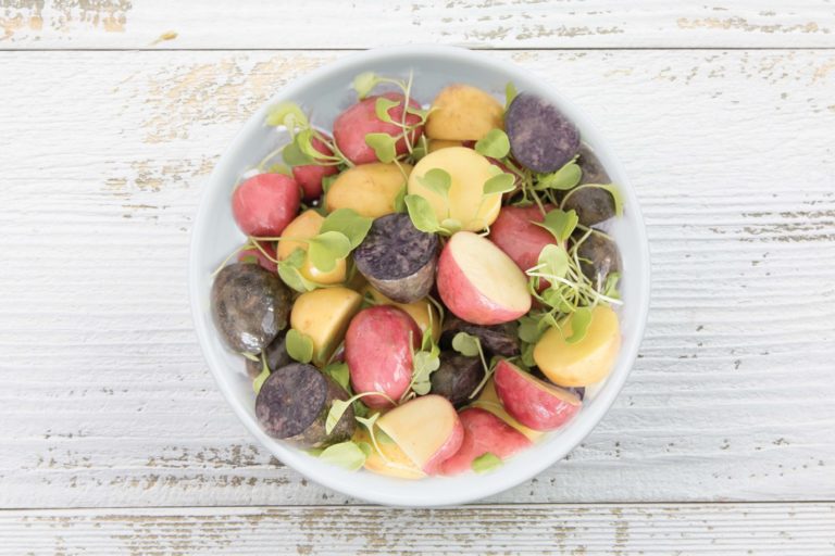 Potato Salad with Maple Herb Vinaigrette