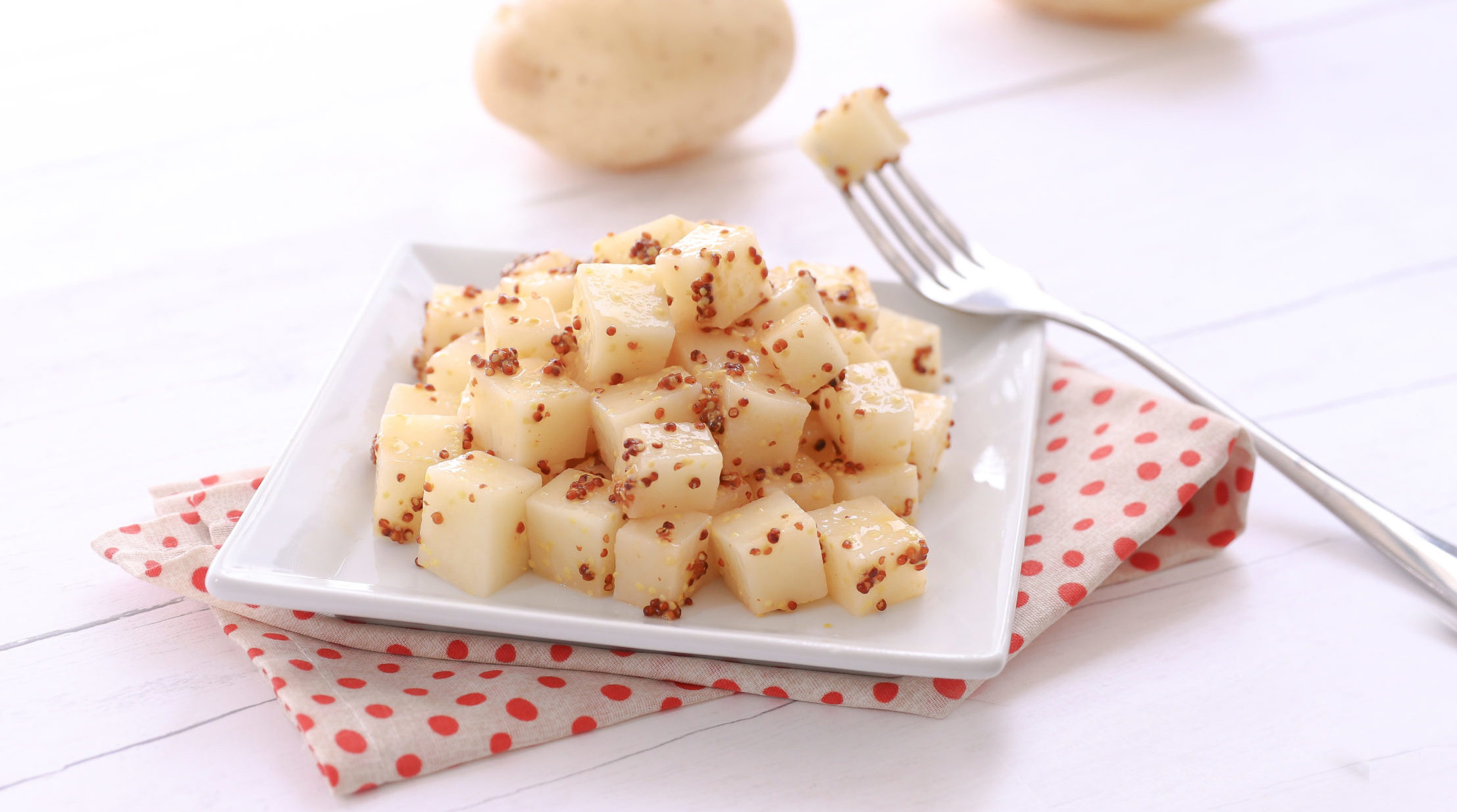Spicy Mustard Potato Salad - EarthFresh Recipe