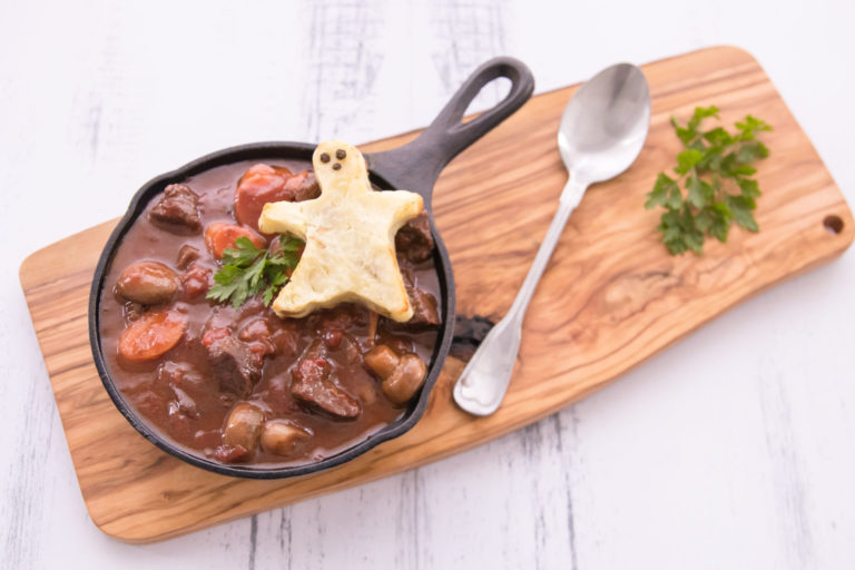 Spooky Potato Beef Stew