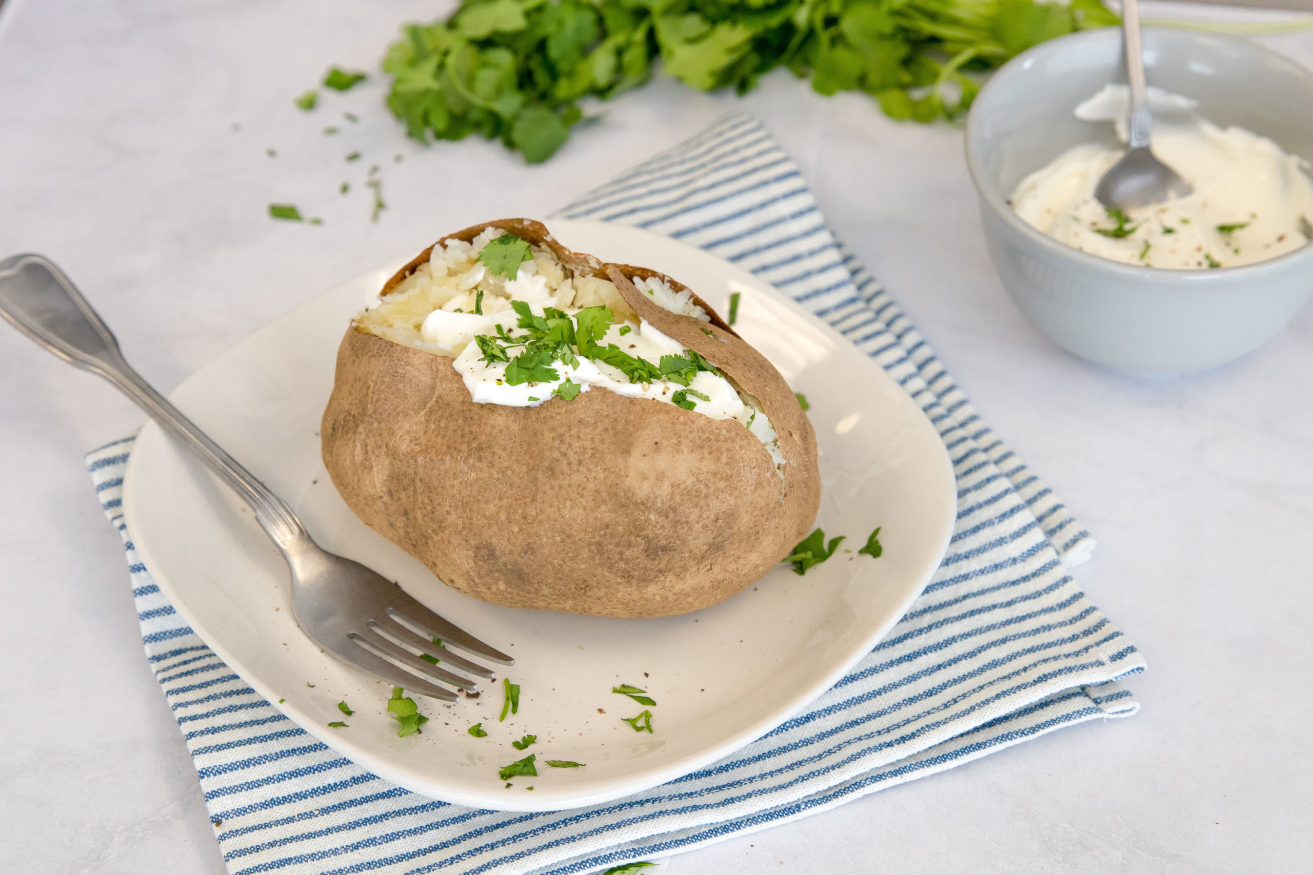 Straight-Up Baked Potato - EarthFresh Recipe