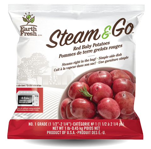 Value Added red baby potatoes steam and go
