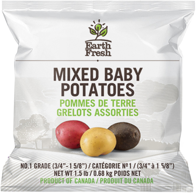 Fresh Medley Baby Potatoes, 1.5 lb Bag