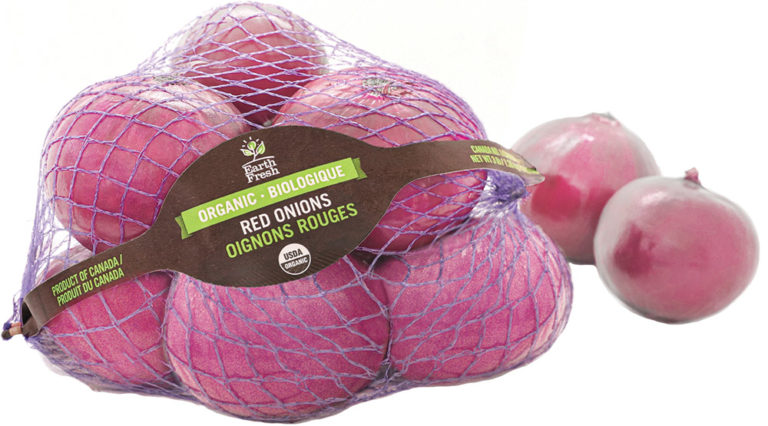 EarthFresh organic red onions