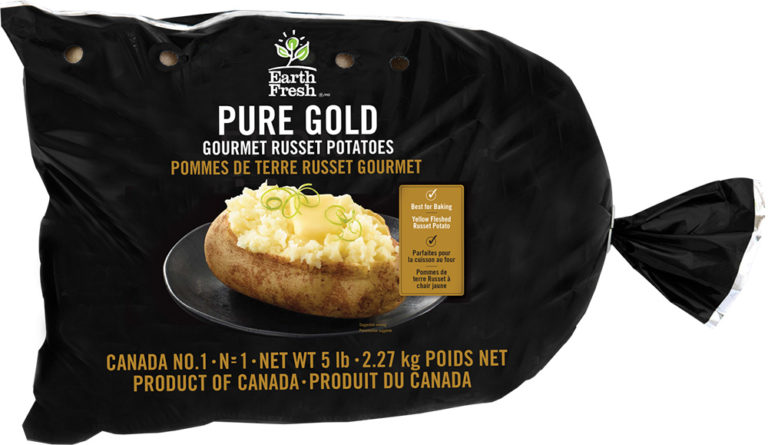 EarthFresh Pure Gold Gourmet Russet Potatoes