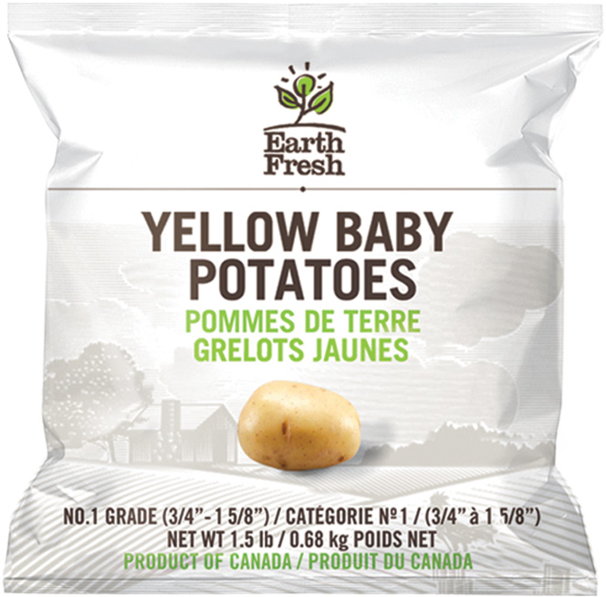 EarthFresh yellow baby potatoes