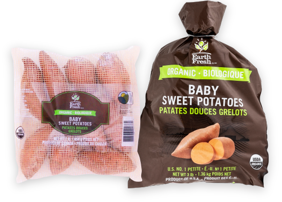 EarthFresh Organic Baby Sweet Potatoes