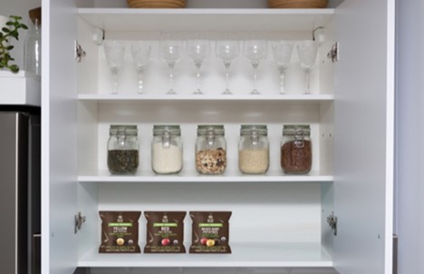 storage for potatoes and other kitchen supplies