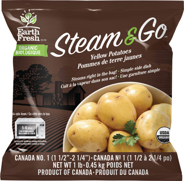 Steam & Go Organic Yellow Potatoes