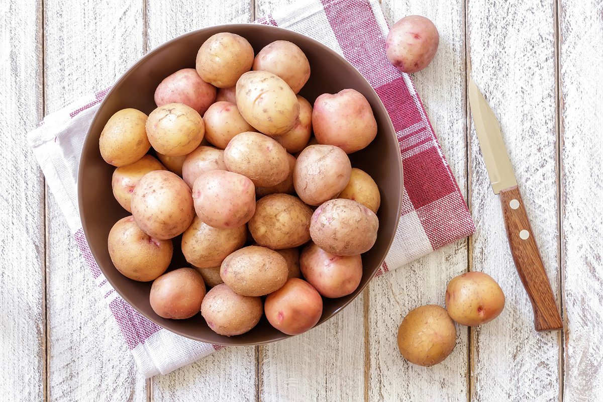 bowl of potatoes