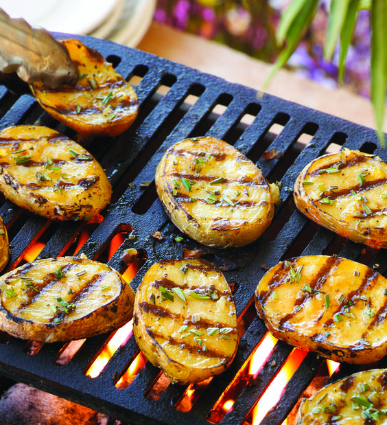 Potatoes on Grill