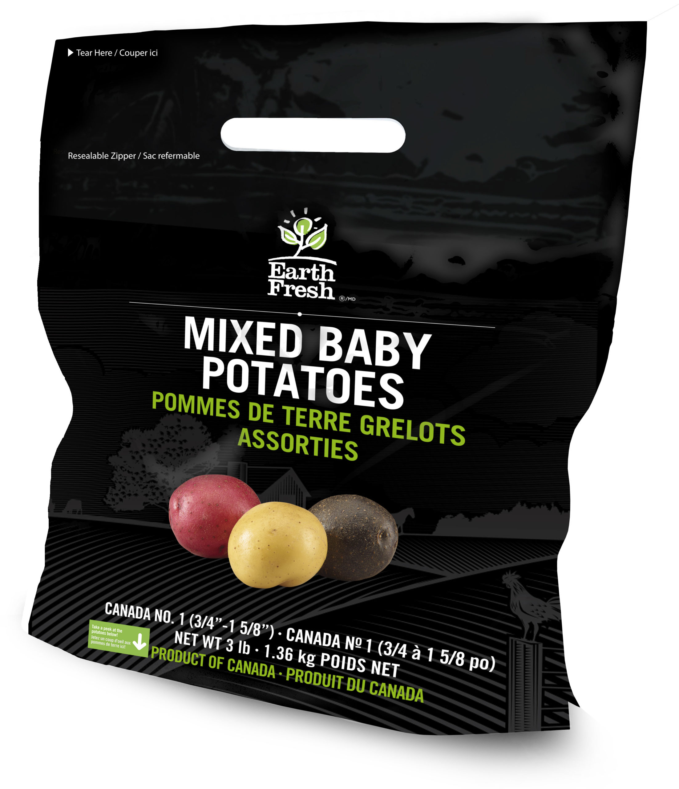 Mixed Baby Potatoes EarthFresh