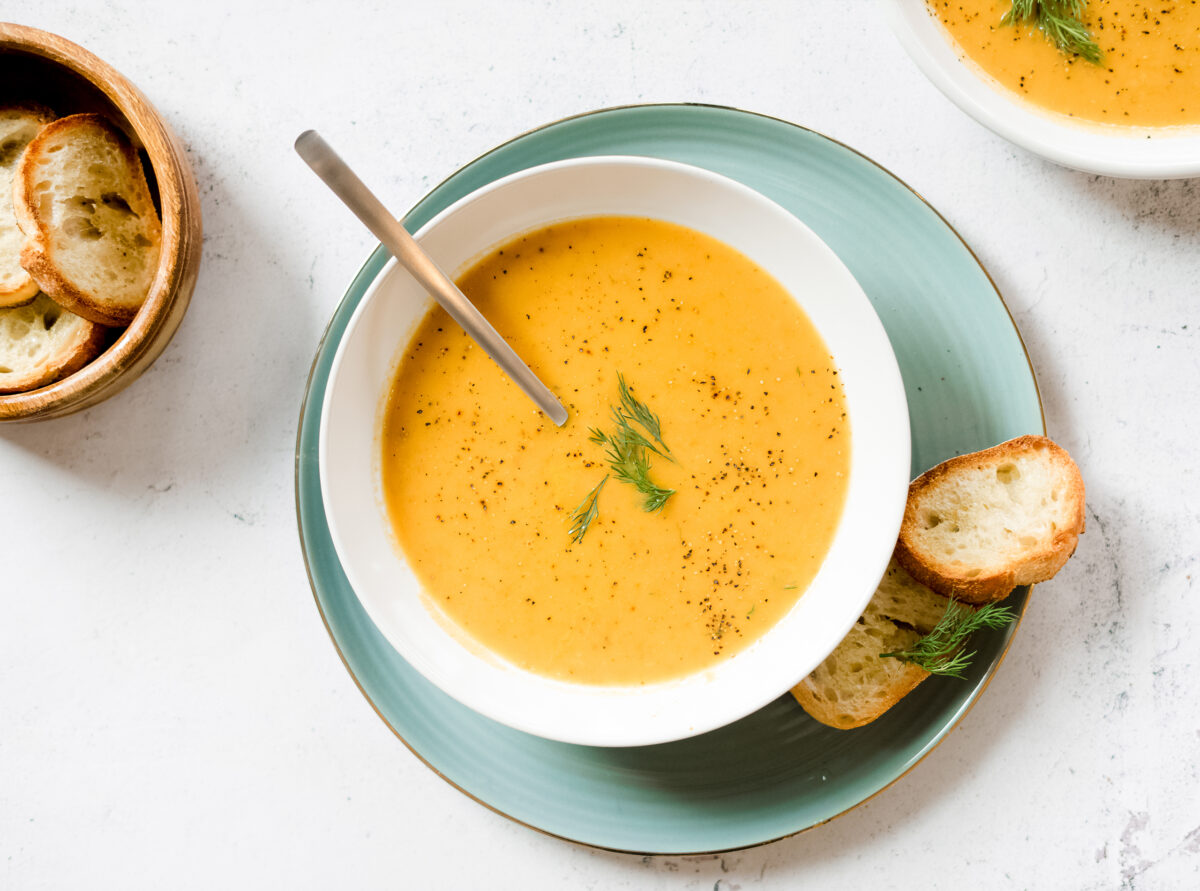 Quick lentil and carrot soup earthfresh recipe