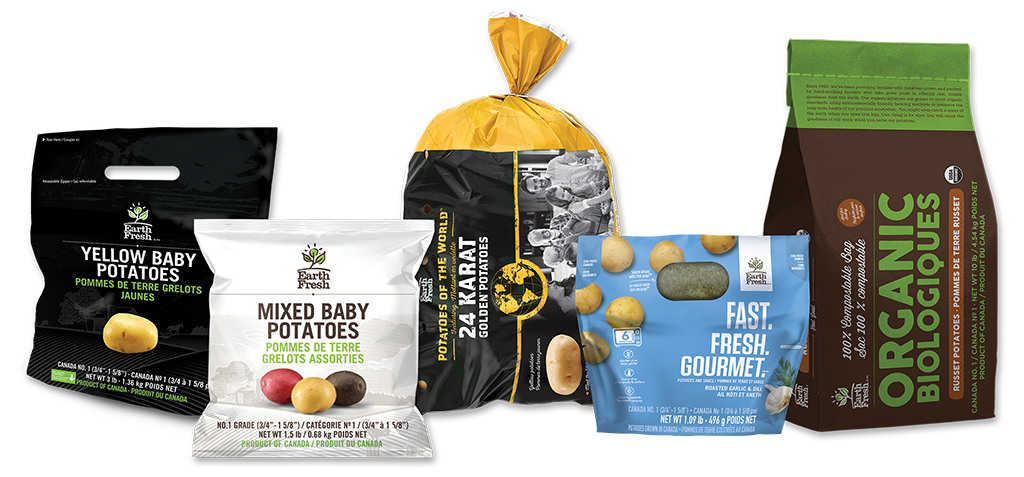 EarthFresh Packaging Lineup