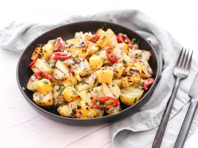 Grilled Corn and Potato Salad