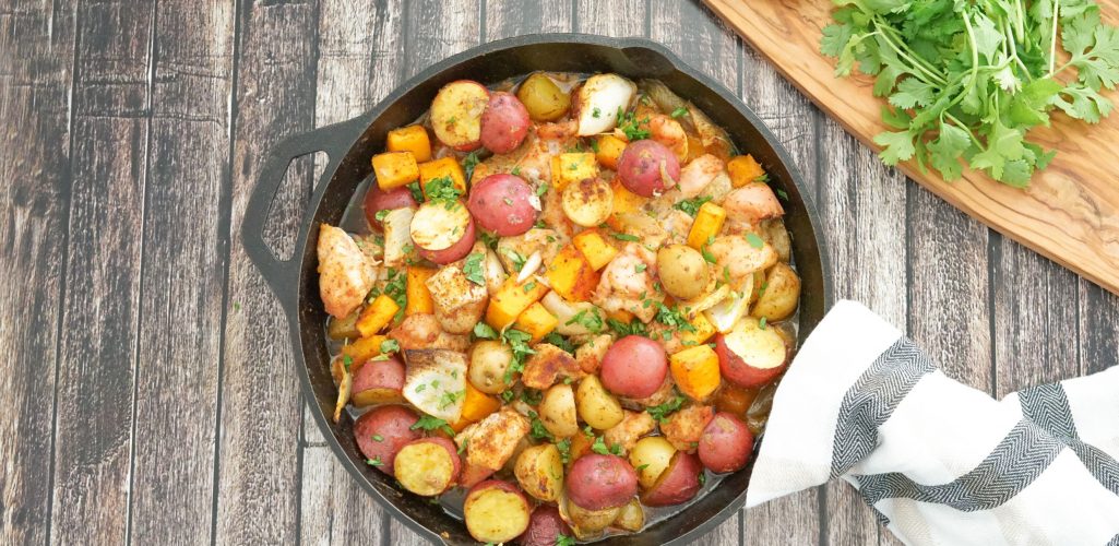 One-Pan Chili Lime Chicken and Potatoes