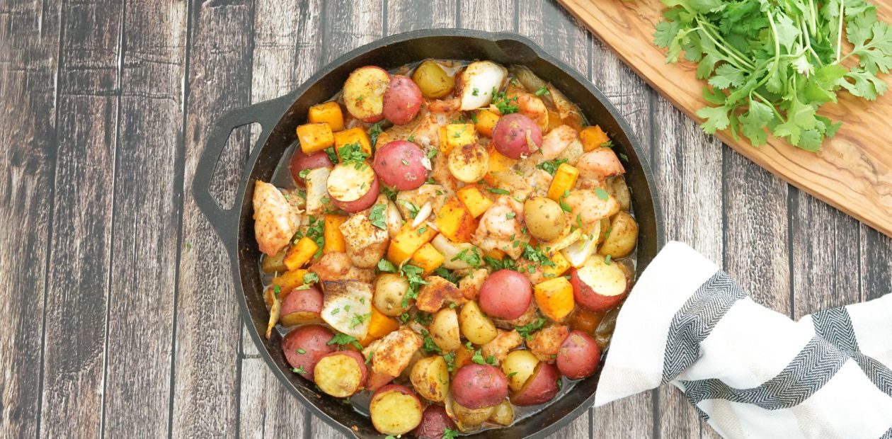 One-Pan Chili Lime Chicken and Potatoes