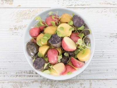 Potato Salad with Maple Herb Vinaigrette