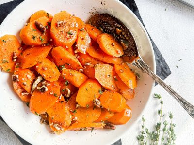 pecan pie glazed carrots sm