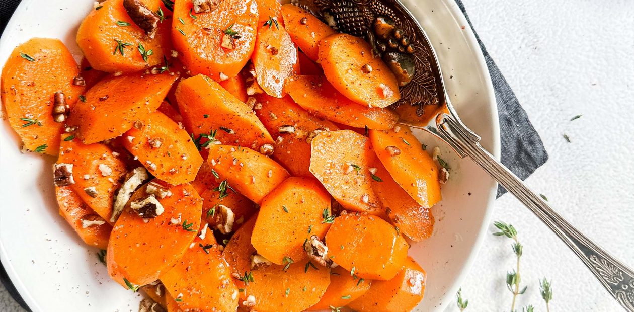 pecan pie glazed carrots sm